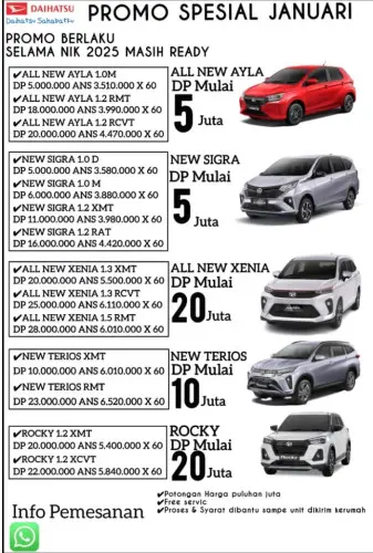 Promo Daihatsu batang